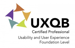 Als UX Berater zertifiziert durch UXQB